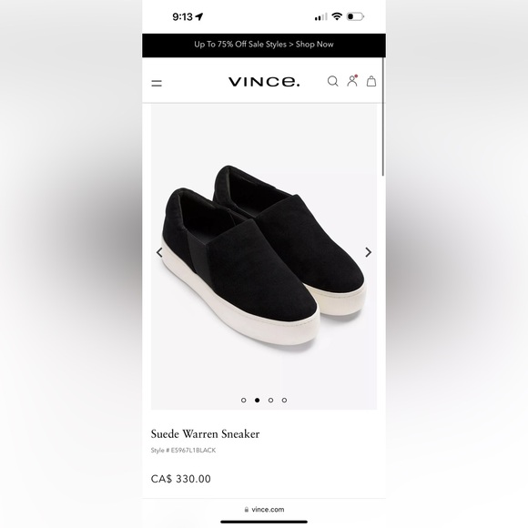 Vince Slip On Sneakers - Picture 4 of 4